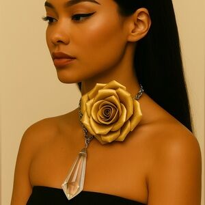 Prabal Gurung Prism Crystal Necklace